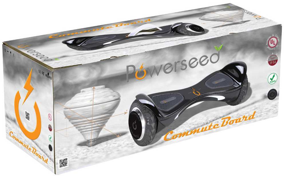 CommuteBoard by Powerseed, Hoverboard, Self Balancing Scooter
