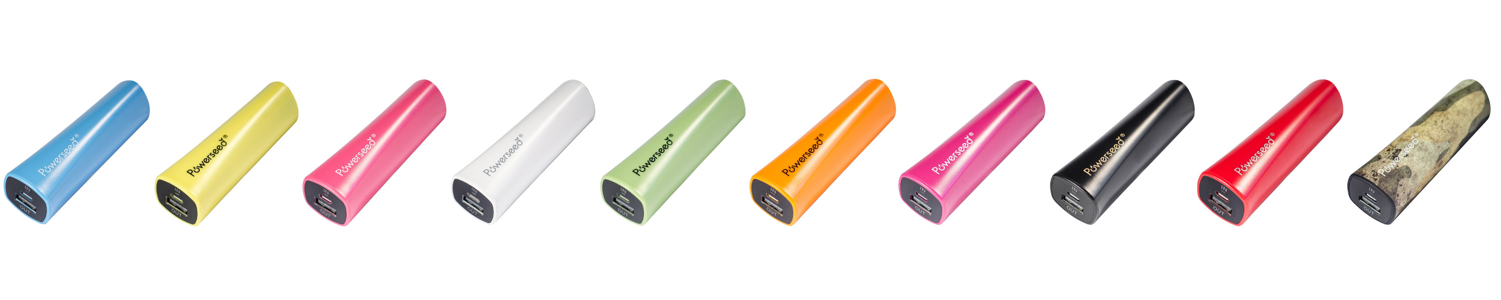 Powerbank Powerseed Rainbow 2600 mAh