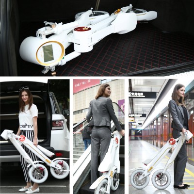 electric folding scooter folding portable