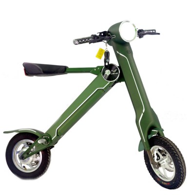 lehe k1 electric folding scooter green